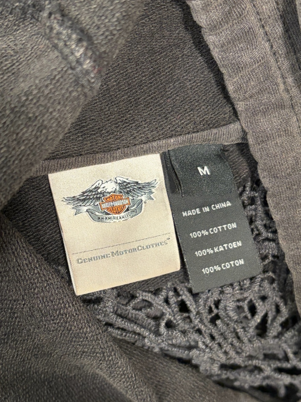Harley-Davidson women's full-zip hoodie - Picture 5 of 5